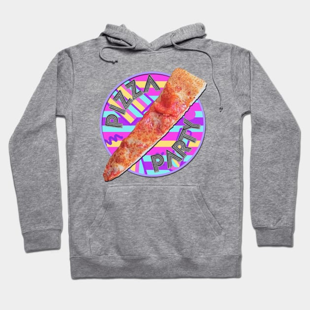 Pizza Party Meme, Tiny Slice l Hoodie by karutees